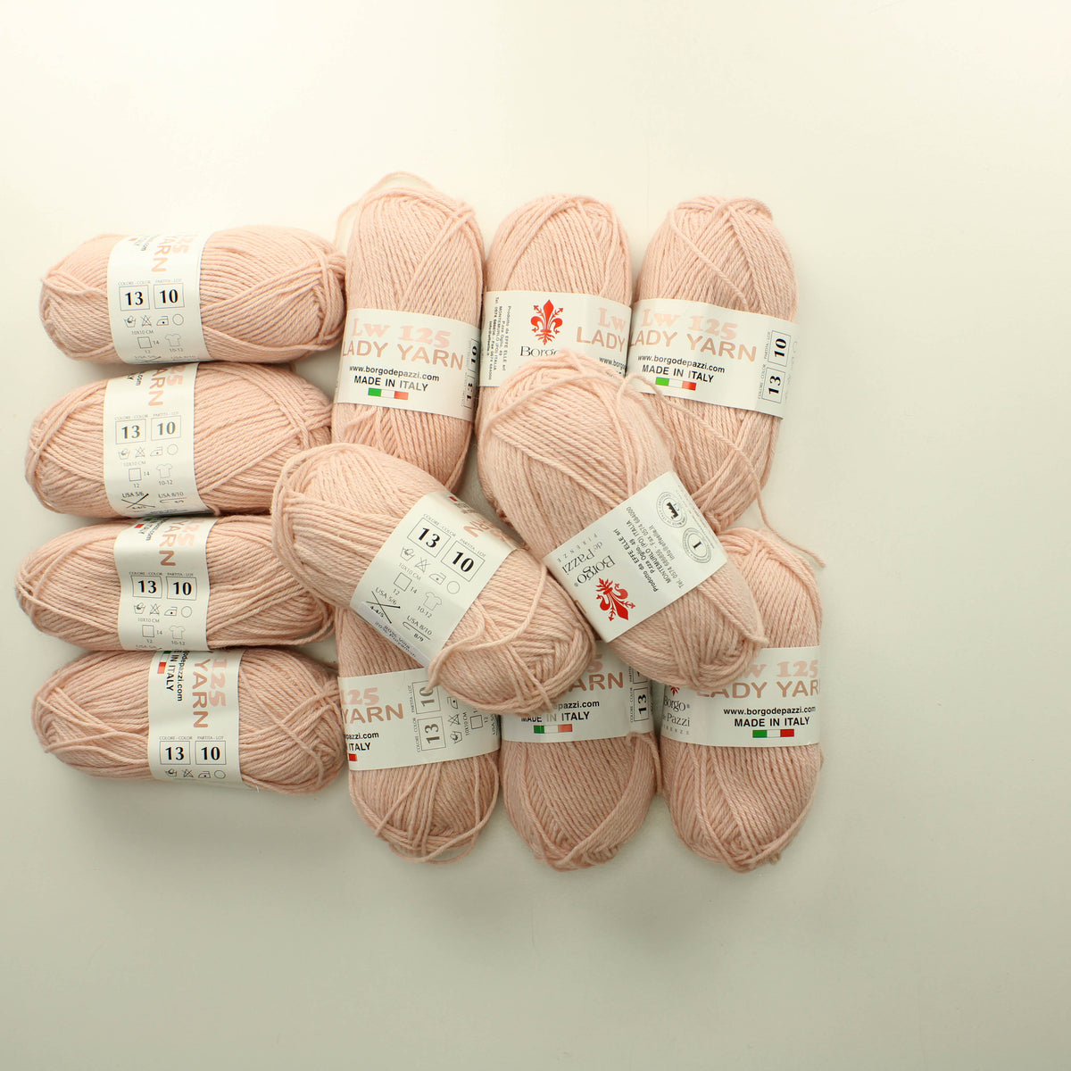 Borgo de Pazzi Lady Yarn Lw125 - 13 Lankapussi (460g)