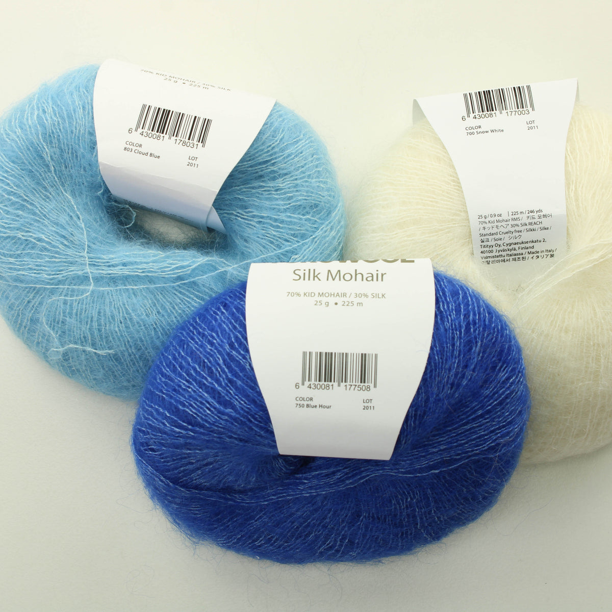 Tukuwool Silk mohair - Lankapussi 249 (75g)