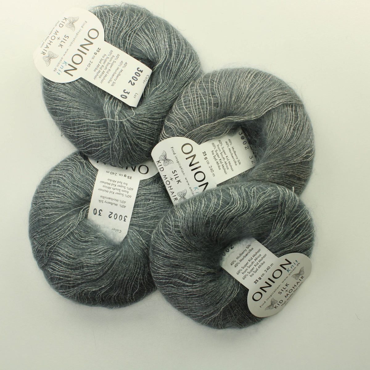 Onion SIlk+Kid Mohair - 3002 Lankapussi 207 (100g)