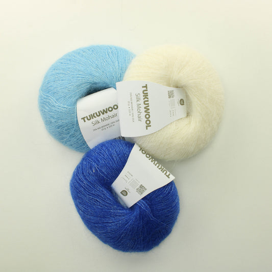 Tukuwool Silk mohair - Lankapussi 249 (75g)