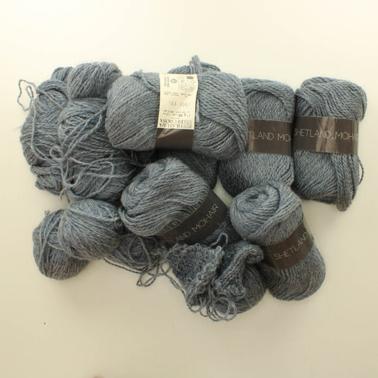 Filatura di Crossa Shetland Mohair - 103 Lankapussi 392 (600g, osa langasta käytettyä huomioidaan hinnassa)) 