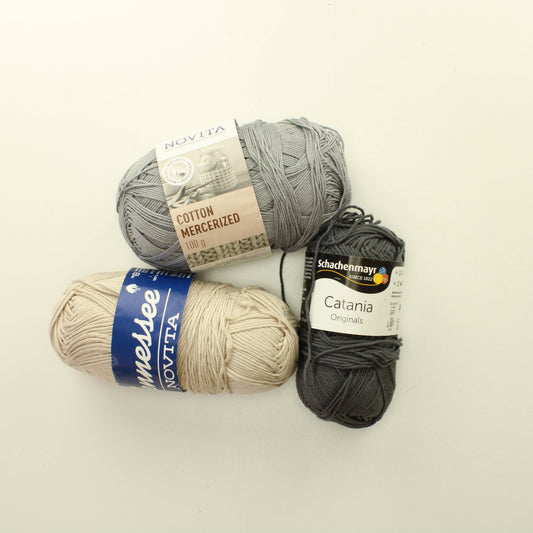 Puuvillalankoja - Lankapussi 635 (250g)