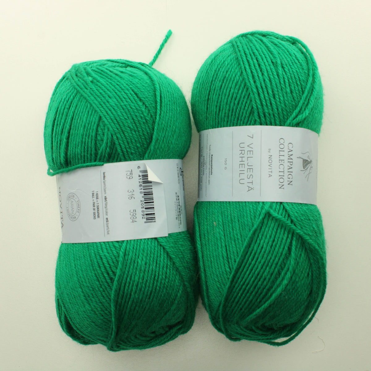 Novita 7 veljestä uusi villaisempi 150 g - 316 Lankapussi 532 (300g)