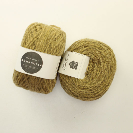 Rönnivilla 50 g - Kasvivärjätty Lankapussi 141 (100g)