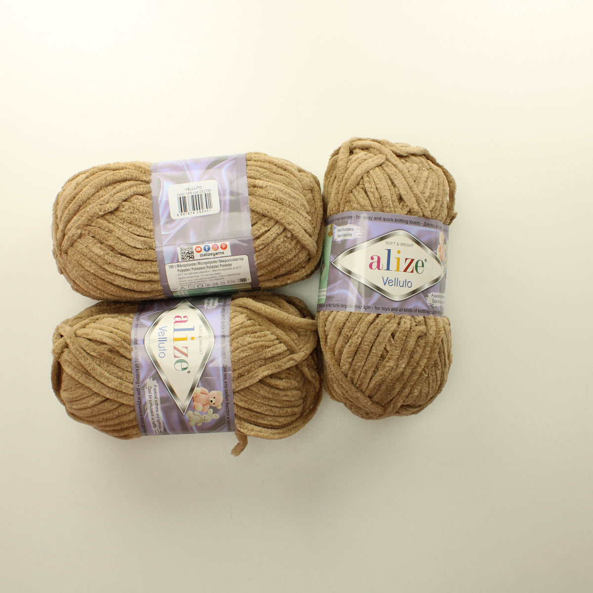 Alize Velluto - 199 Lankapussi (300g)
