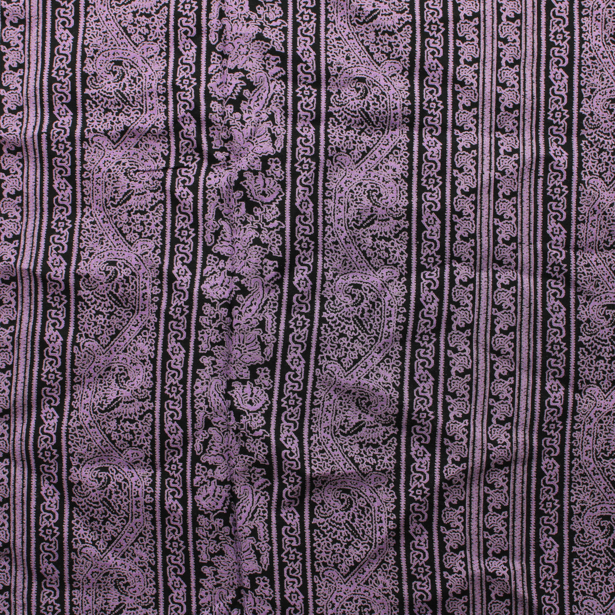 Mustavioletti kuviollinen Viskoosi - Pala