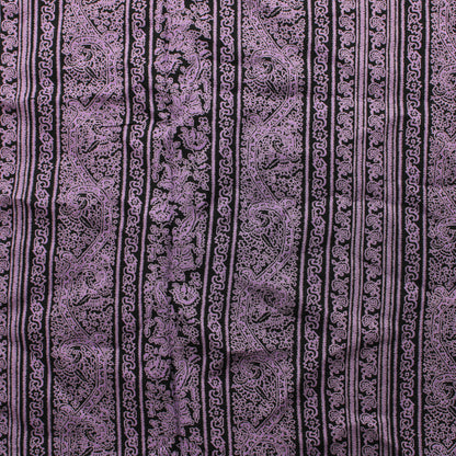 Mustavioletti kuviollinen Viskoosi - Pala
