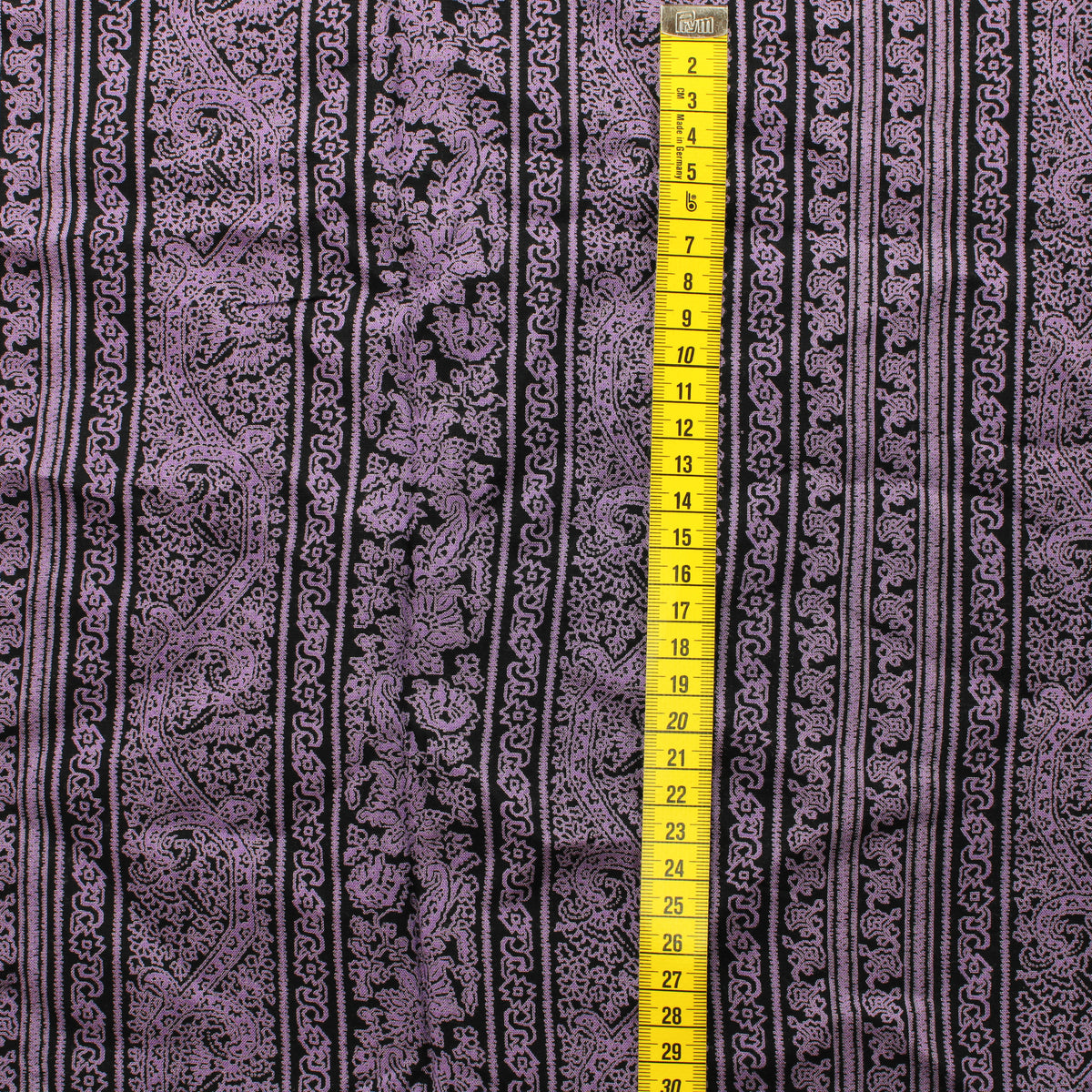 Mustavioletti kuviollinen Viskoosi - Pala