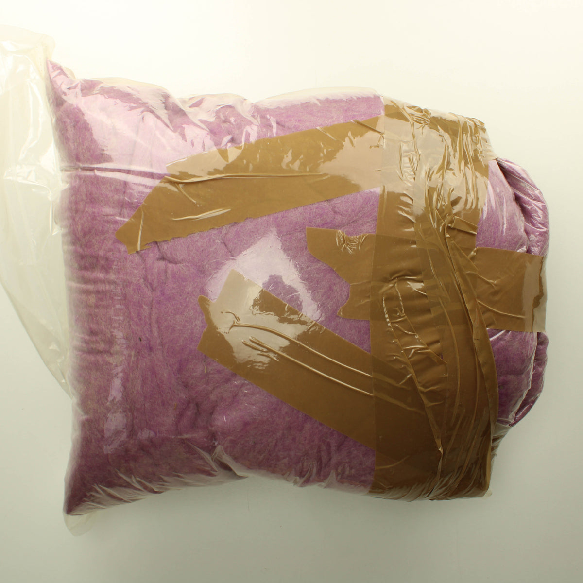 Pirtin Kehräämä huovutusvilla - Punavioletti Pussi 1 (1kg)