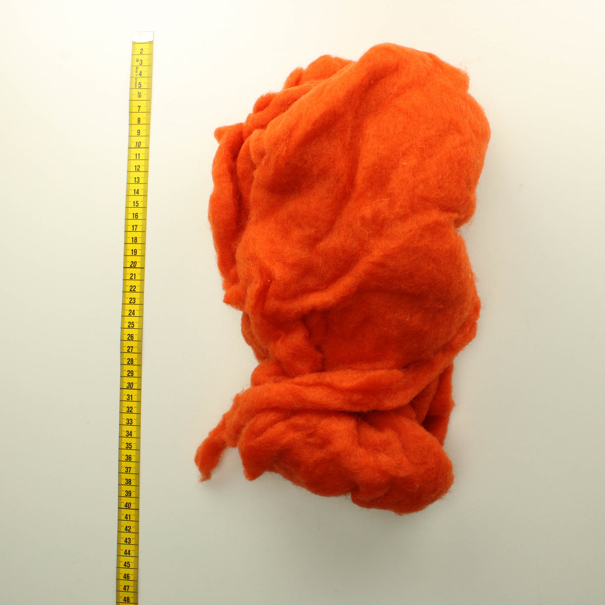 Pirtin Kehräämä huovutusvilla - Oranssi Pussi 4 (100g)