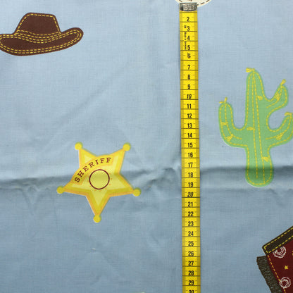 Cowboy Sininen Puuvilla - Pala