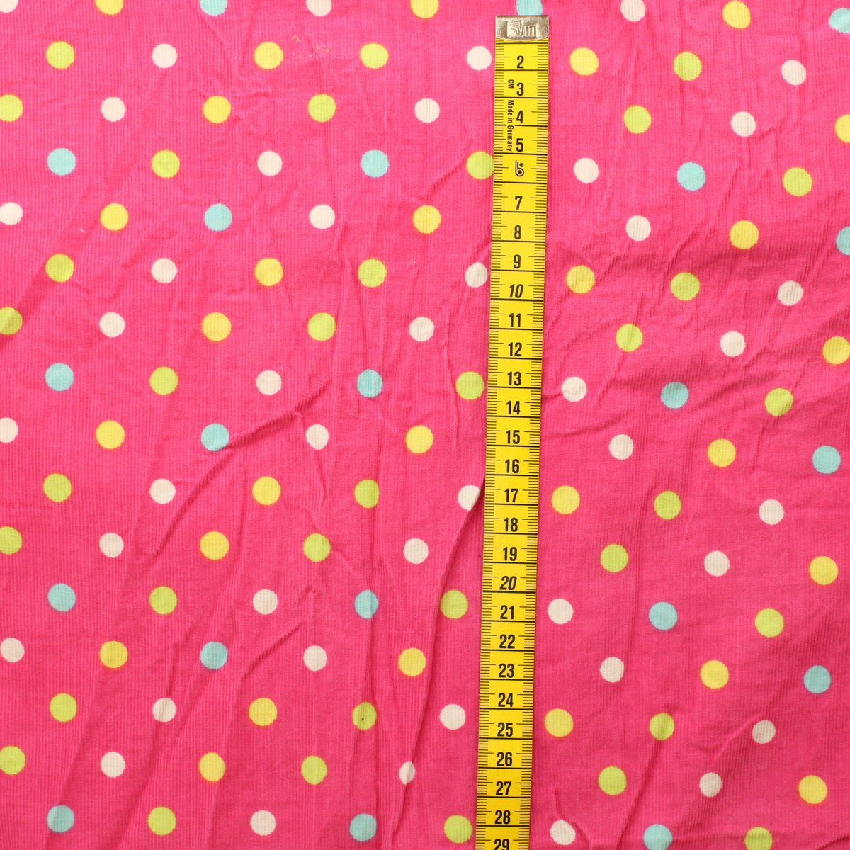 Pinkki Polkka Dots Ohut Vakosametti - Pala