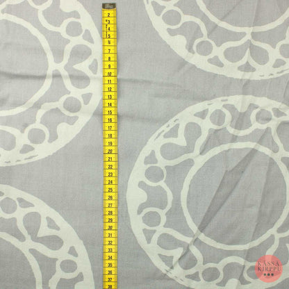 Finlayson Patterned Gray Cotton - Piece