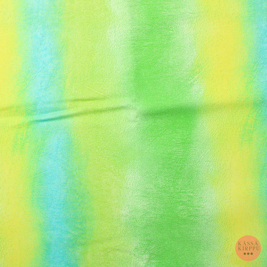 Värikäs vesivärityyppinen kuvio Vaatetuskangas - Pala