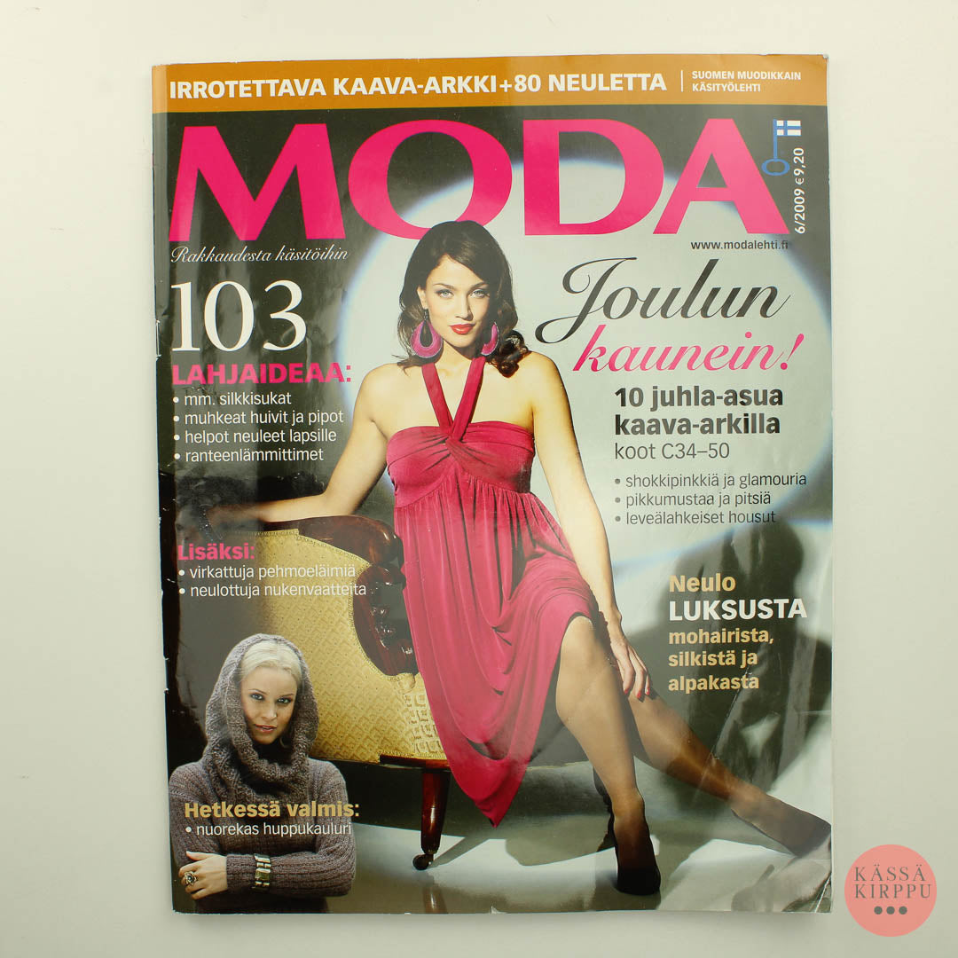 Moda  käsityölehti 2009 - 6