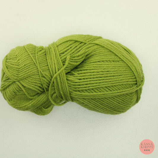 Vihreä villalanka ( Novita wool ? )