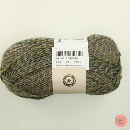 Novita Nordic wool Flow  - 034 siniharmaa-ruskea