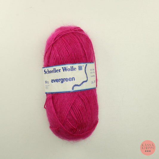 Schoeller Wolle Evergreen - 12 pinkki