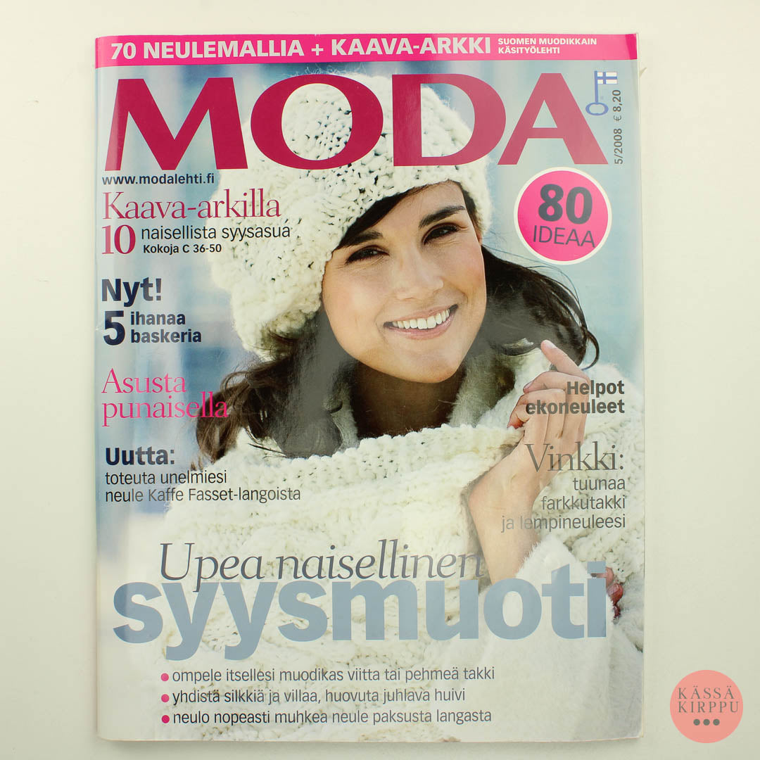 Moda  käsityölehti 2008 - 5