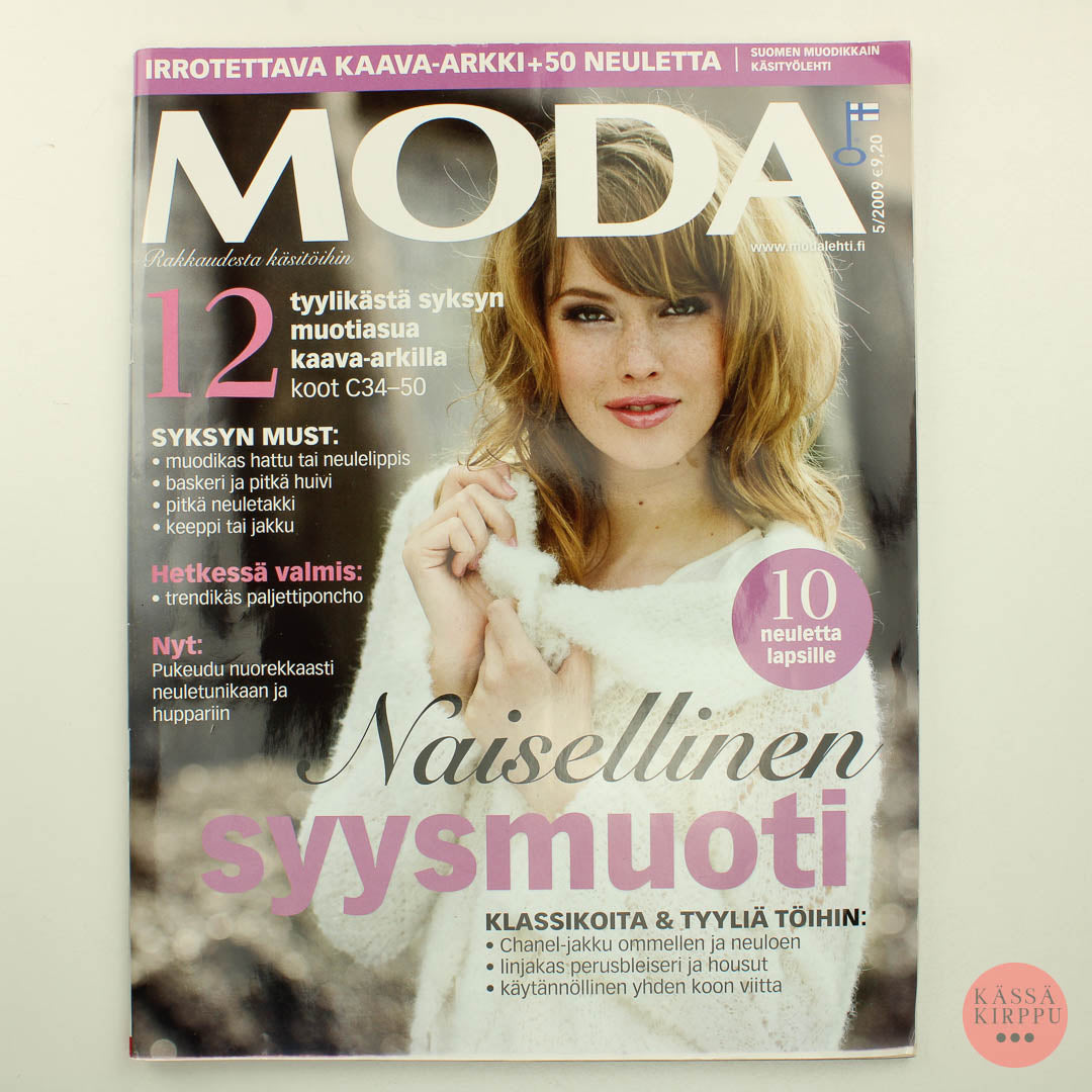 Moda  käsityölehti 2009 - 5