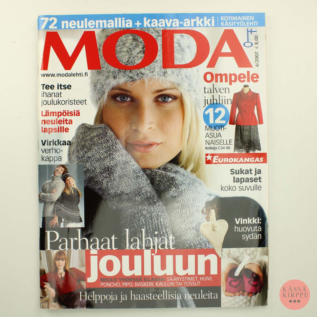 Moda  käsityölehti 2007 - 6