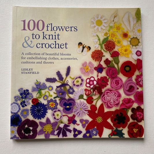 Lesley Stanfield: 200 flowers to knit & crochet - 1