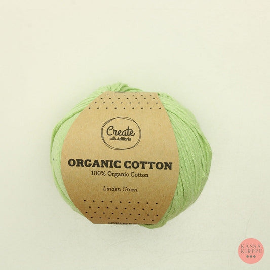 Adlibris Organic Cotton - A412 Linden green
