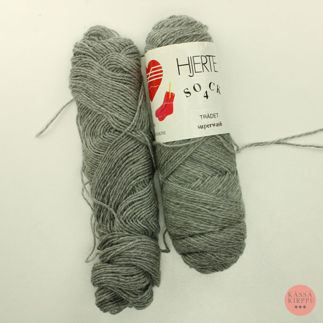 Hjertegarn Hjerte Sock 4 - 1250 - Lankapussi