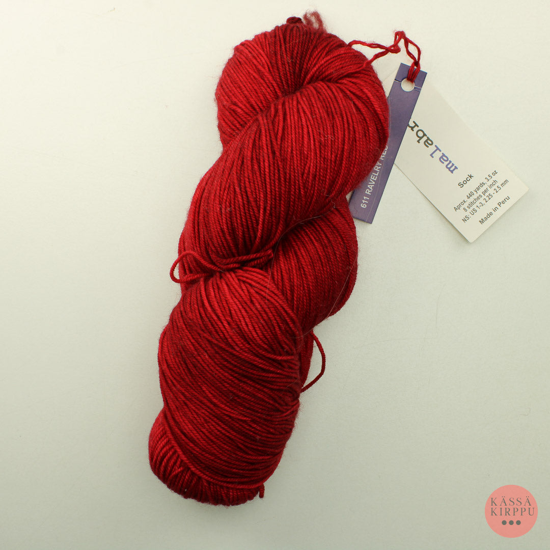 Malabrigo Sock - 611 ravelry red