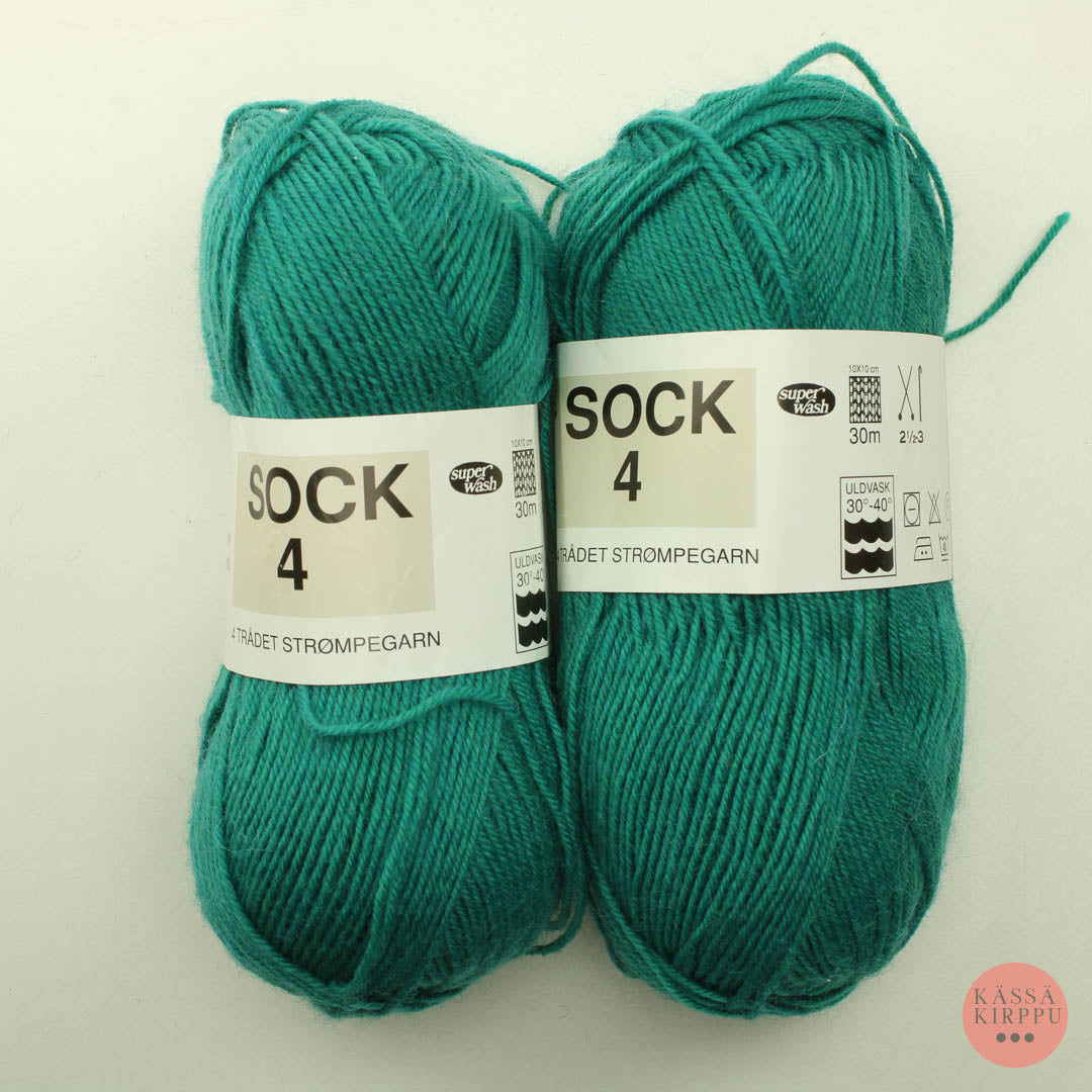 Hjertegarn Hjerte Sock 4 - 1424 - Lankapussi 