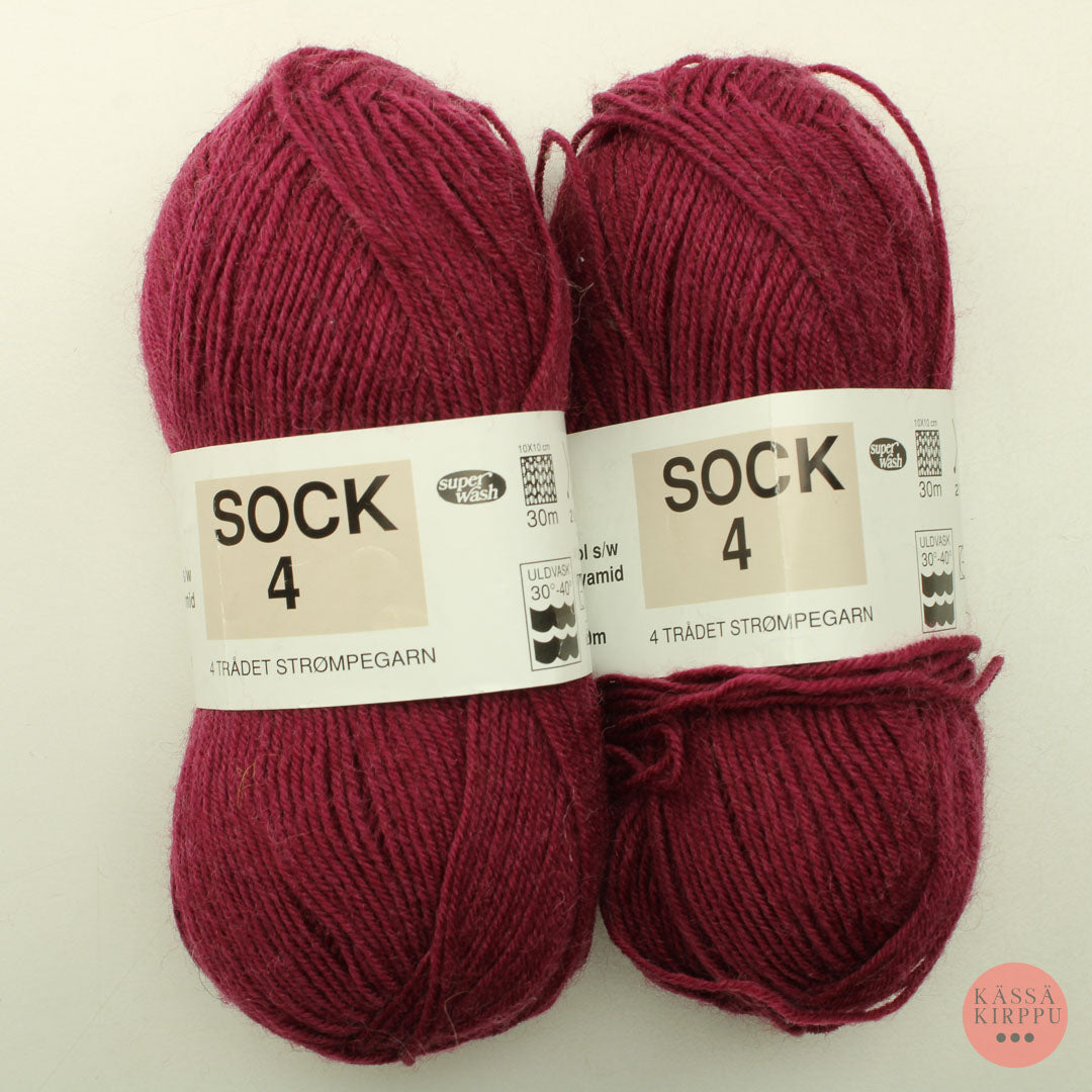 Hjertegarn Hjerte Sock 4 - 5526 - Lankapussi 