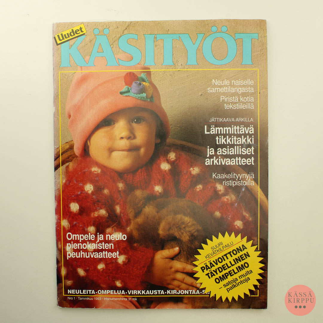 Uudet käsityöt käsityölehti 1993 - 1