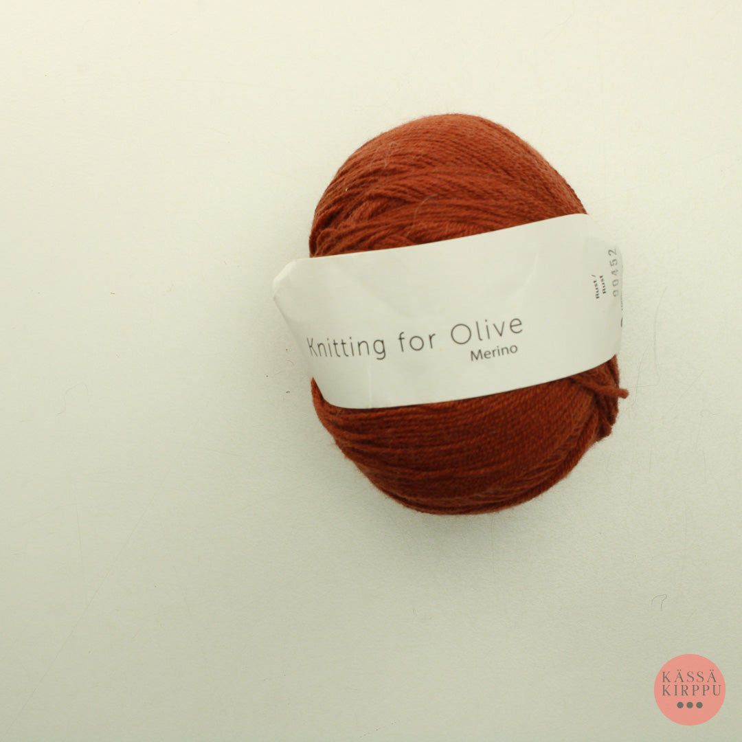 Knitting for Olive Merino - Rust 90452