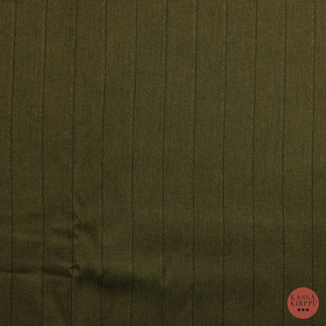 Vihertävä Vaatetuskangas - Pala