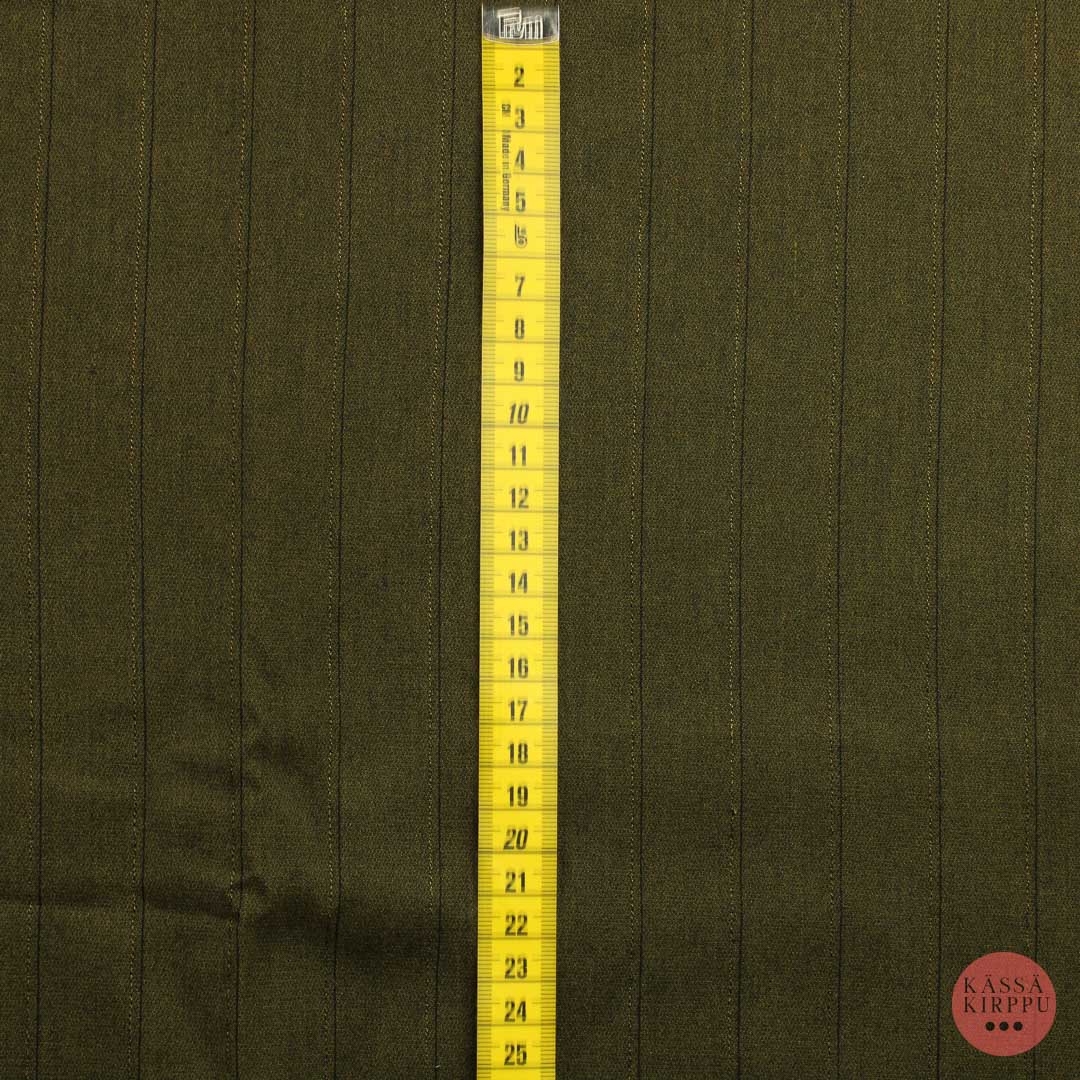 Vihertävä Vaatetuskangas - Pala