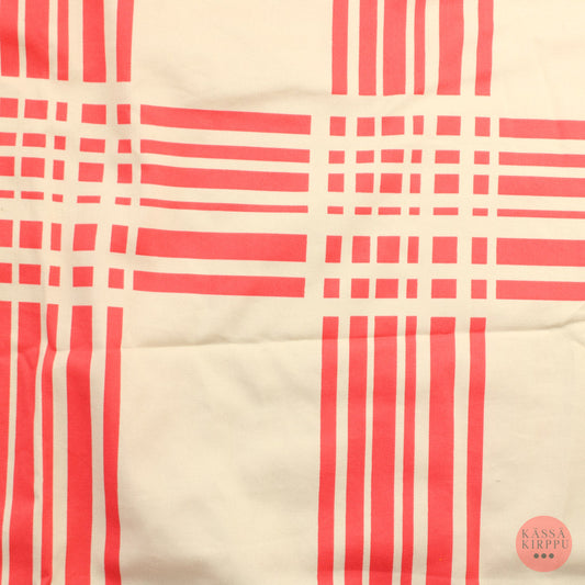 Ruudullinen Stretchpuuvilla - Pala