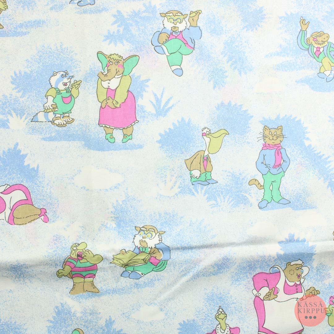 Pukeutuneet eläimet Puuvilla - Pala