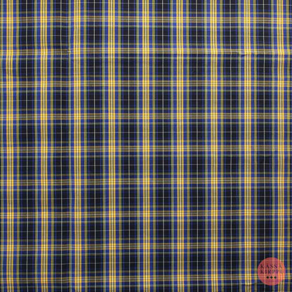 Ruudullinen Vaatetuskangas - Pala