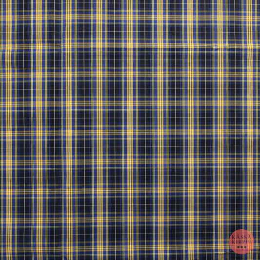 Ruudullinen Vaatetuskangas - Pala