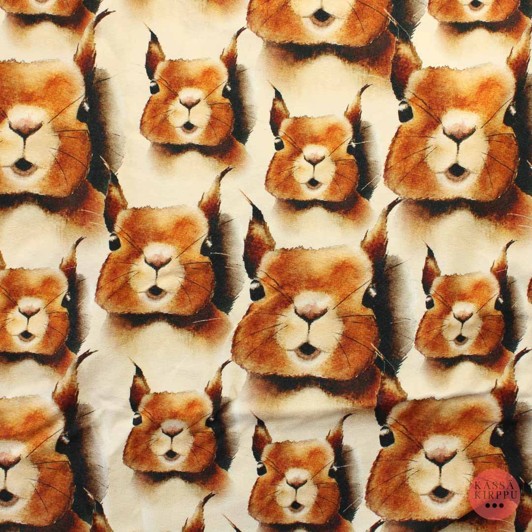 Metsola Squirrel Cream Trikoo - Pala