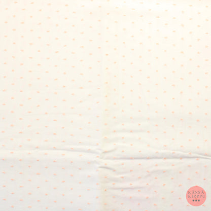 Persikka pilkullinen Vaatetuskangas - Pala