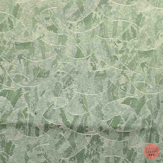 Vihreä kuvioillinen Puuvillasekoite sisustukseen - Pala