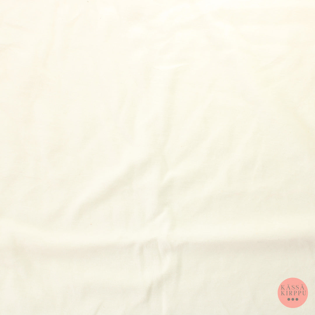 Valkoinen Joustosametti - Pala