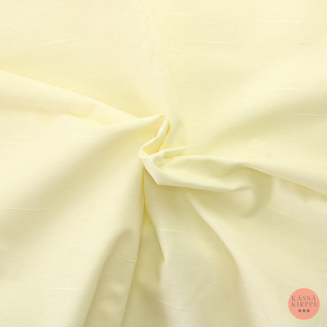 Kaksipuoleinen luonnonvalkoinen Verhokangas - Pala