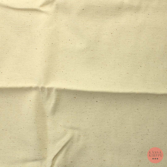 Luonnonvalkoinen/vaalea beige vahvasti pippuroitu Puuvilla - Pala