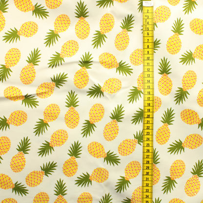 Ananas Stretchpuuvilla - Pala
