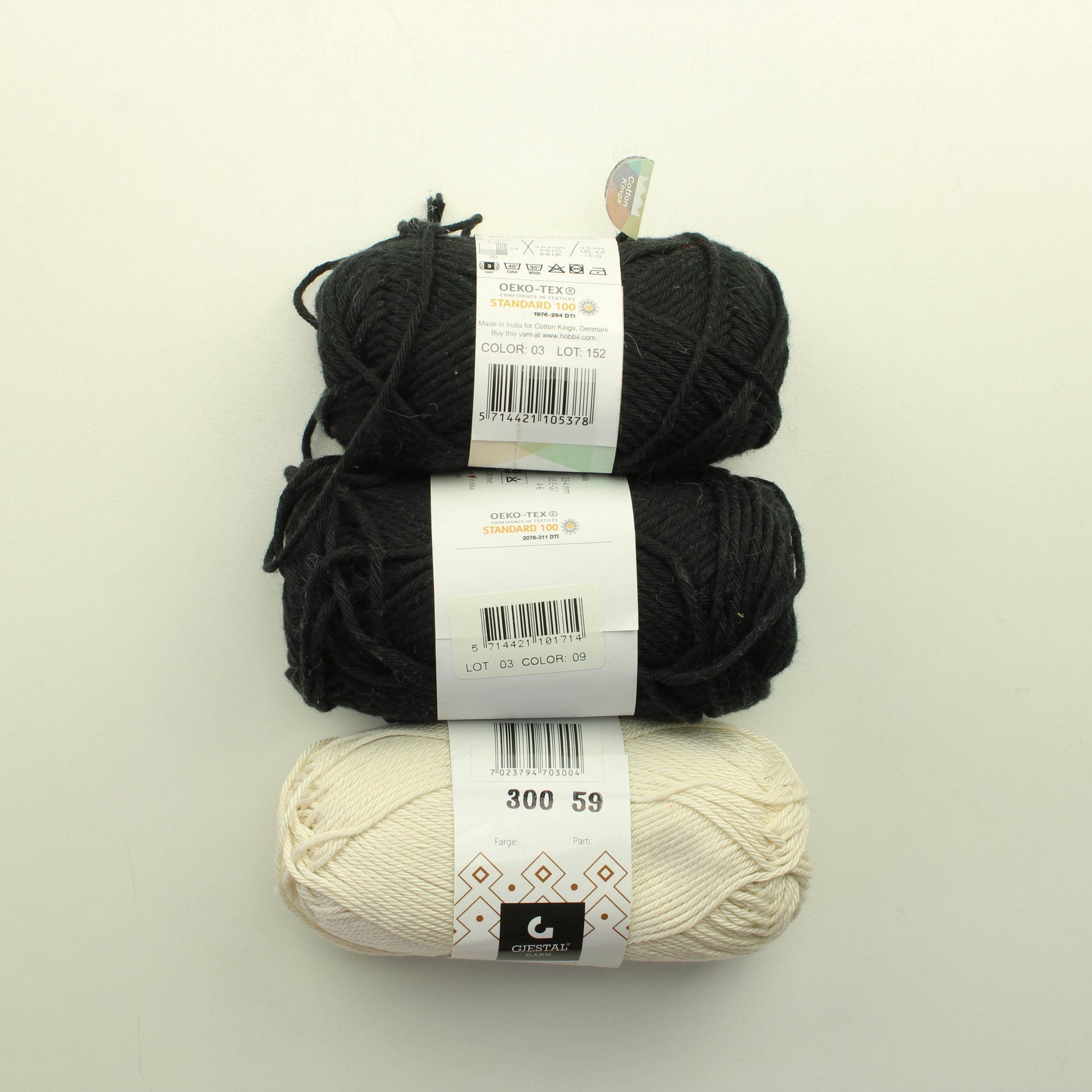 Puuvillalangat - Lankapussi 75 (150g)