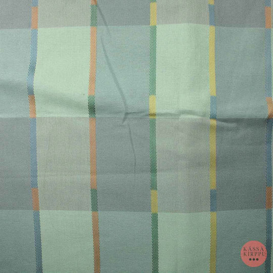 Monisävyinen ruudullinen Valoverhokangas - Palapaketti
