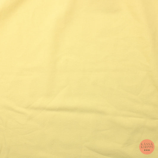 Vaalean keltainen Vaatetuskangas - Pala