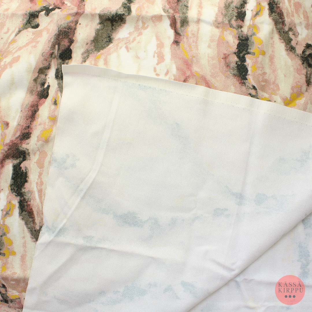 Monisävyinen Kuvio Puuvilla - Pala